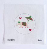 Canvas BAM ELEPHANT KCD3194  4.5"ROUND