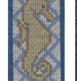 Canvas SEAHORSE   BOOKMARK  BKM218