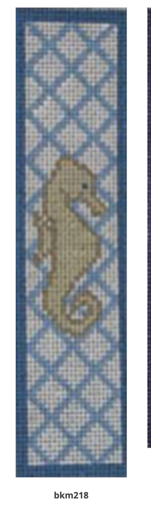 Canvas SEAHORSE   BOOKMARK  BKM218