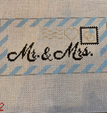 Canvas MR AND MRS LETTER  RD462
