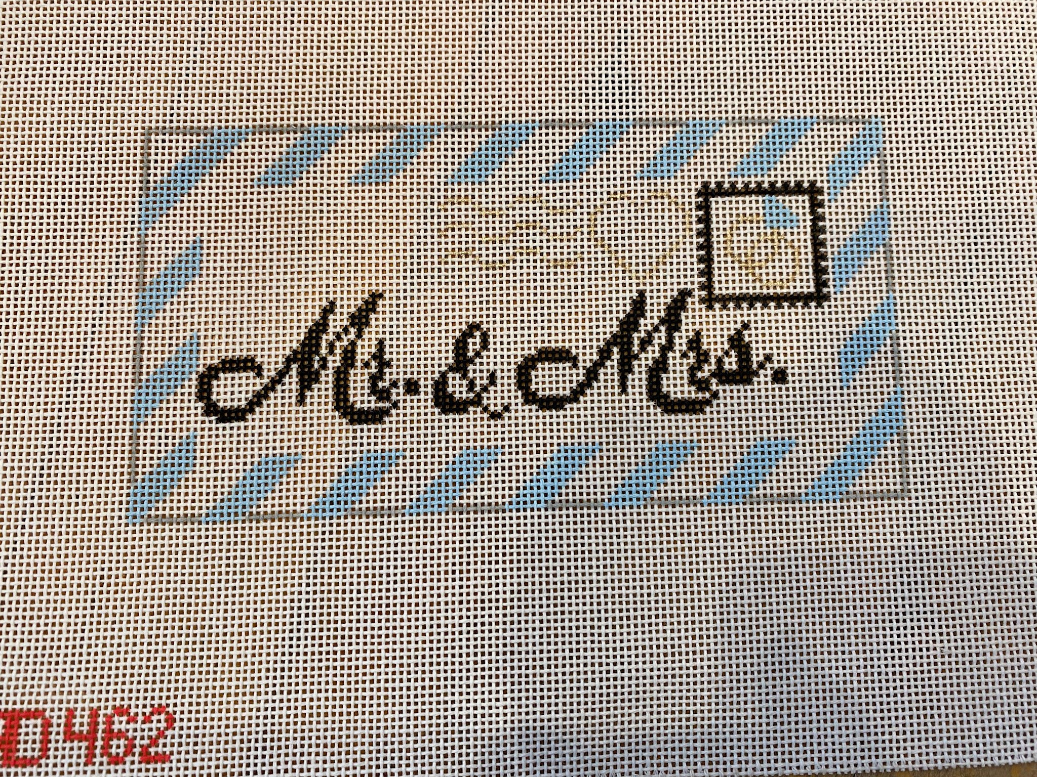 Canvas MR AND MRS LETTER  RD462