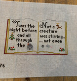 Canvas STORY BOOKS - TWAS THE NIGHT BEFORE CHRISTMAS  JTD276