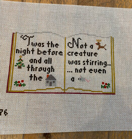 Canvas STORY BOOKS - TWAS THE NIGHT BEFORE CHRISTMAS  JTD276