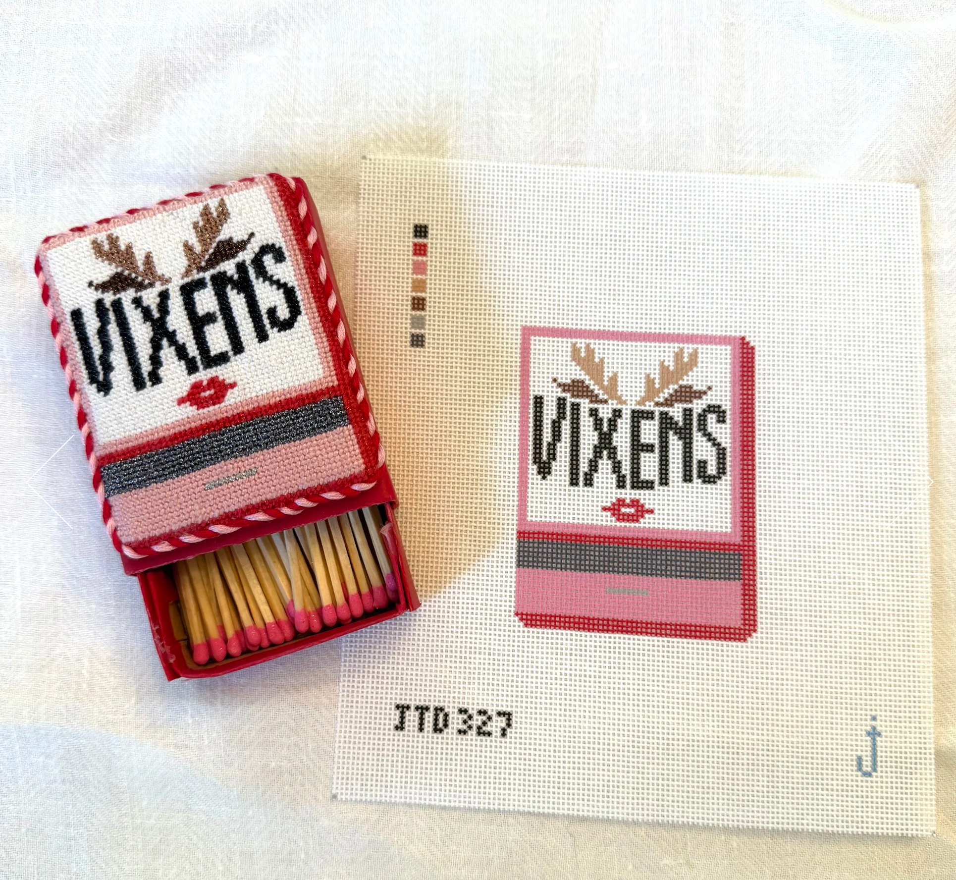 Canvas VIXENS MATCHBOOK  JTD327  3X2.5"