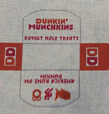 Canvas 3-D DUNKIN MUNCHINS BOX  JTD297