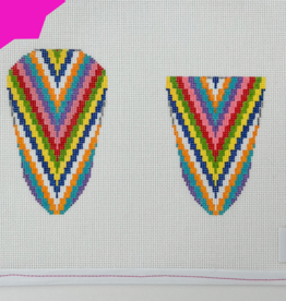Canvas RAINBOW SCISSOR CASE  MD81