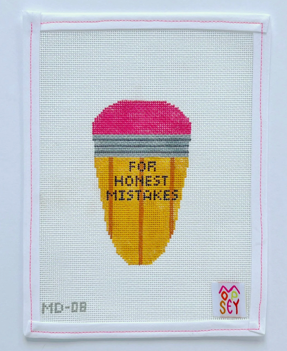 Canvas FOR HONEST MISTAKES  SCISSOR CASE  MD08