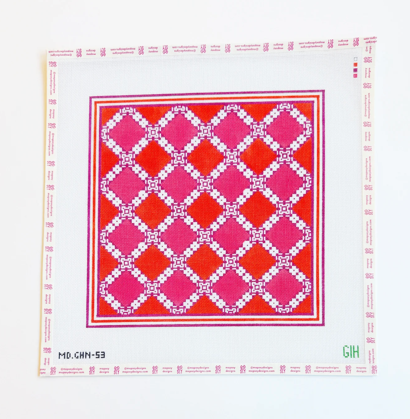 Canvas MOSAIC TILE  MDGHN53   10X10"