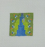 Canvas PEACOCK  1" INSERT