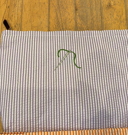 Accessories SEERSUCKER KIT BAG  -  PURPLE
