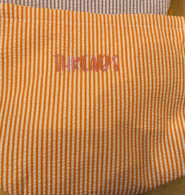Accessories SEERSUCKER KIT BAG  -  ORANGE