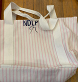Accessories PINK STRIP TOTE  BAG