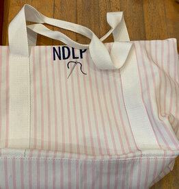 Accessories PINK STRIP TOTE  BAG
