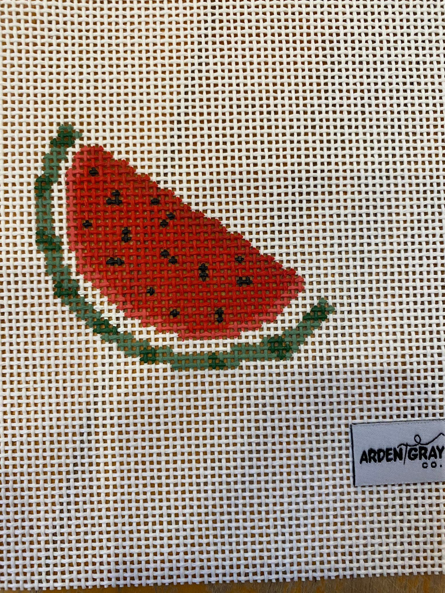 Canvas WATERMELON SLICE