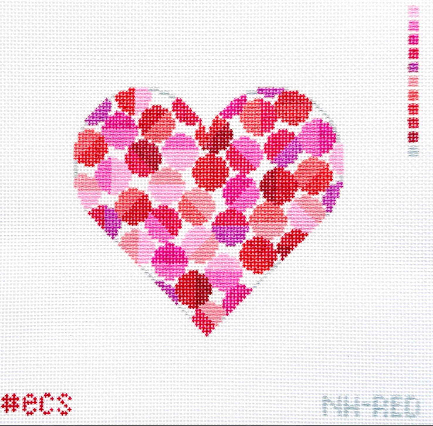 Canvas GALENTINE HEART NH - RED