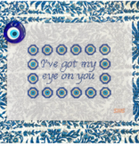 Canvas I'VE GOT MY EYE ON YOU   12X9"