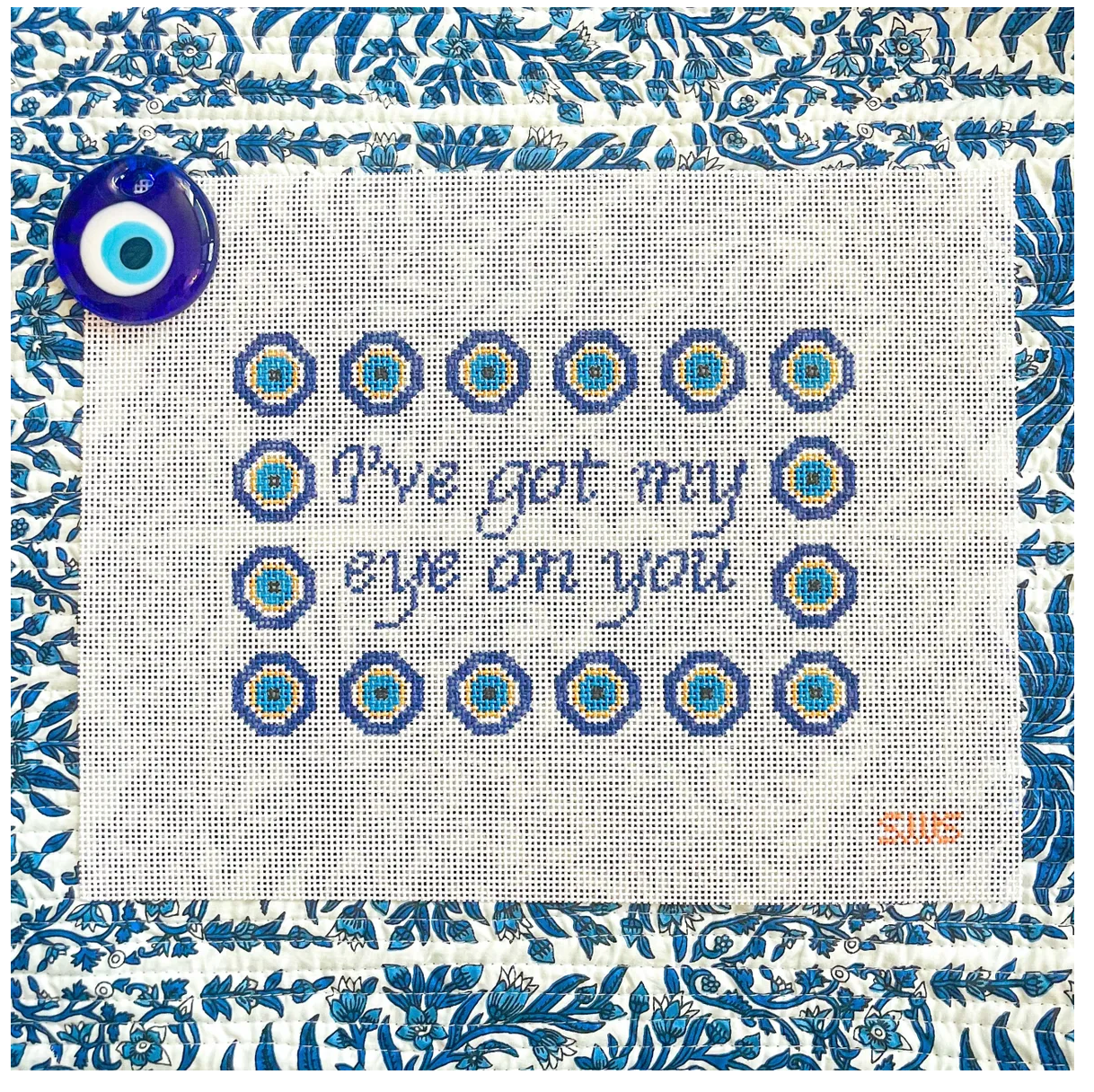 Canvas I'VE GOT MY EYE ON YOU   12X9"