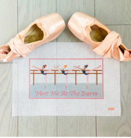 Canvas MEET ME AT THE BARRE  9.5X5.4'