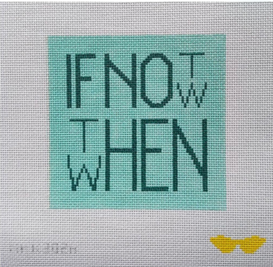 Canvas IF NOT NOW.....  NNK302A  6X6"