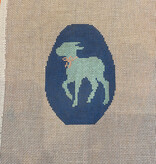 Canvas EASTER EGG LAMB  ET39