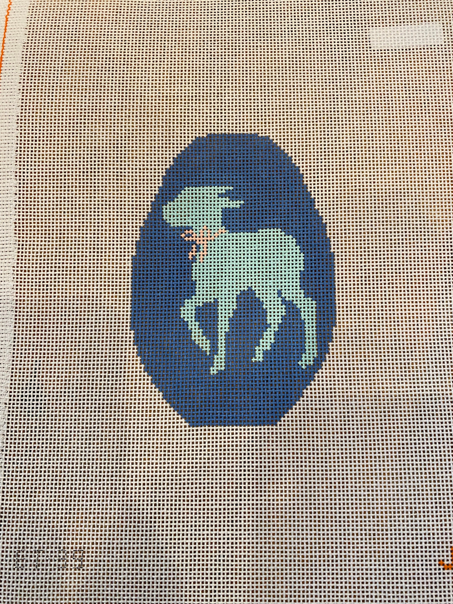 Canvas EASTER EGG LAMB  ET39