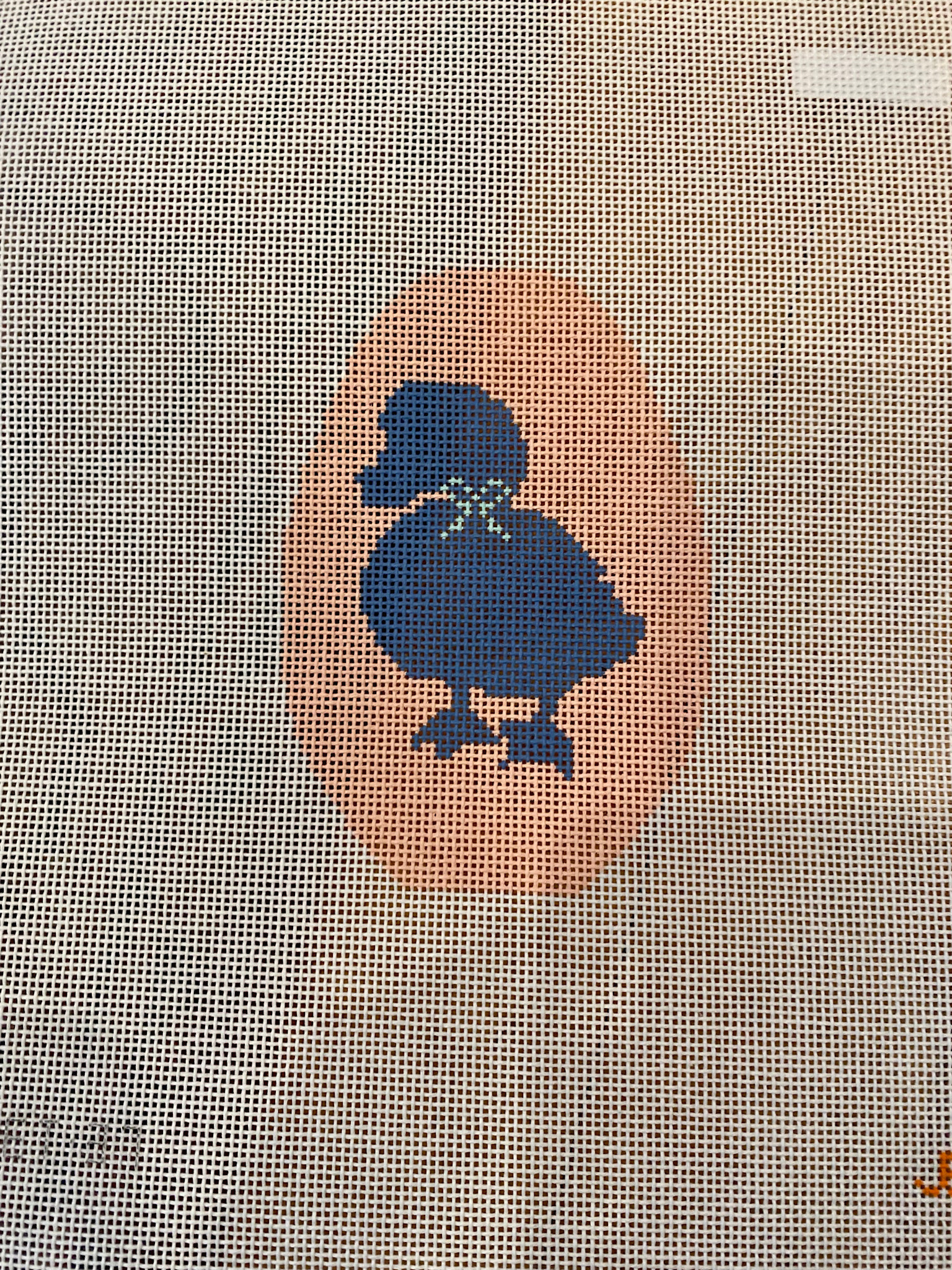 Canvas EASTER EGG DUCK  ET37