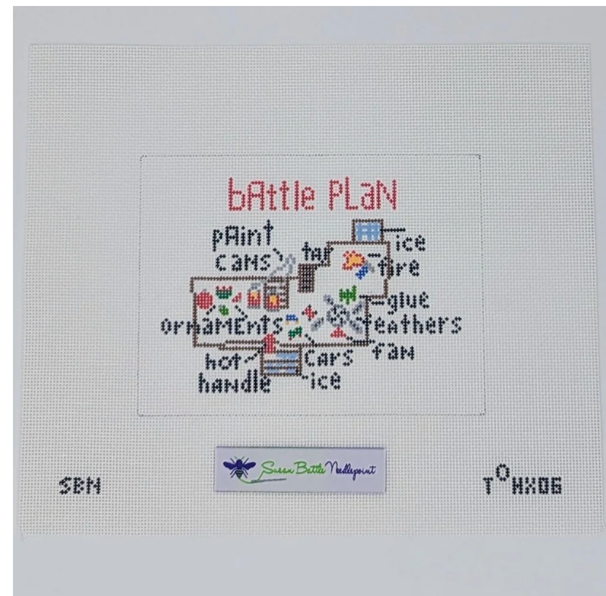 Canvas ANT FARM  X95  4.5X3"