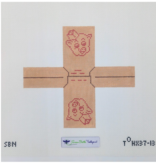 Canvas 3D PIGGLY WIGGLY BAG  X37-13