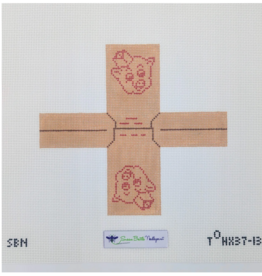 Canvas 3D PIGGLY WIGGLY BAG  X37-13