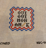 Canvas OUI OUI MON AMIE  ABC068