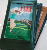 Accessories GOLF YARDAGE BOOK LEATHER - GREEN