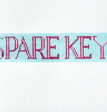 Canvas THE SPARE KEY FOB  ED1   1.5X9"