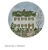 Canvas SWEDISH  HOUSE COLLECTION -#3   TSG29C  4"ROUND