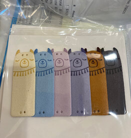 Accessories LEATHER KNIT TAG  -LLAMA   CI/TAGLLAMA   SET OF 6