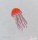 Canvas JELLYFISH     3.5X4.25"