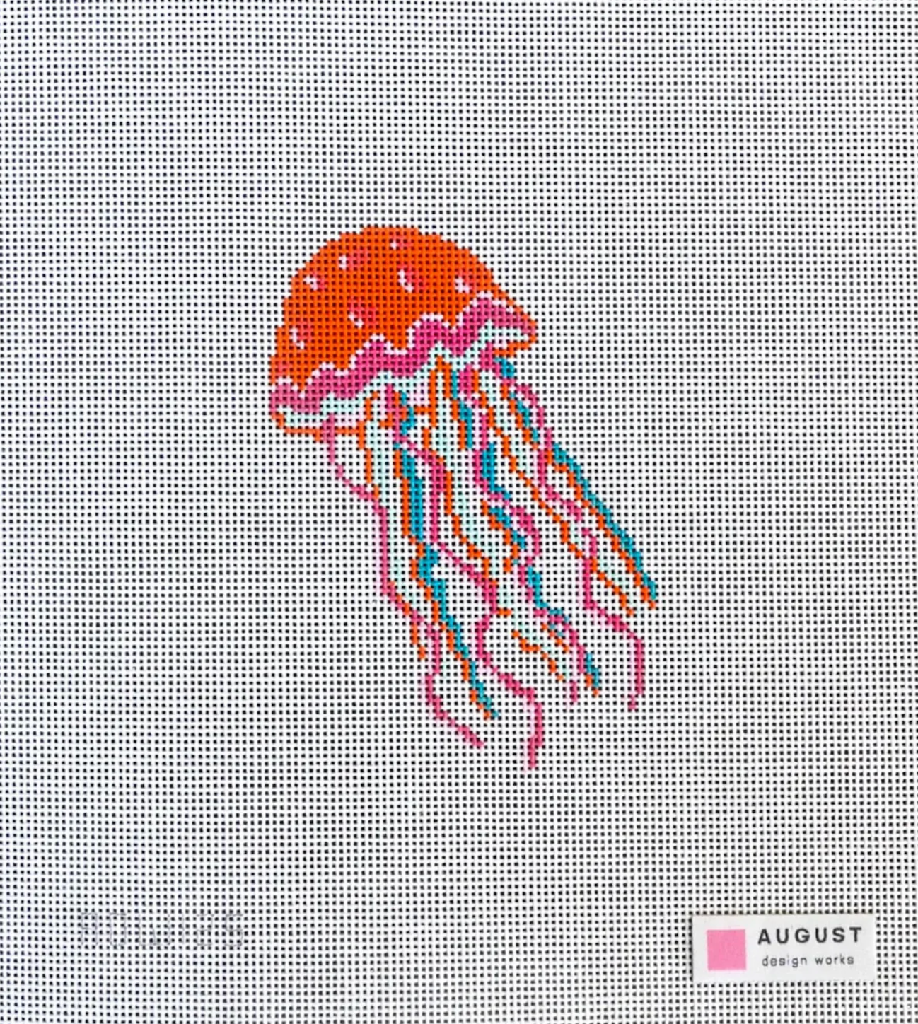 Canvas JELLYFISH     3.5X4.25"