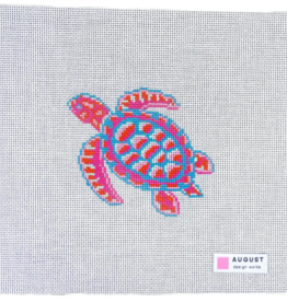 Canvas SEA TURTLE     4X3.5"