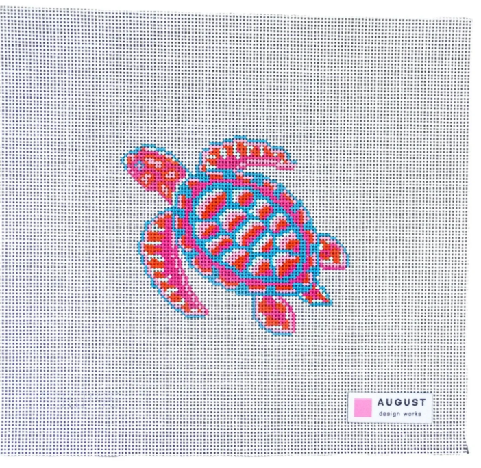 Canvas SEA TURTLE     4X3.5"