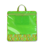 Accessories 18X8" PROJECT BAG  -  GREEN LATTICE