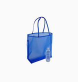 Accessories ZIP TOP LARGE TOTE MESH BAG  ASSORTED COLORS  20X14.5