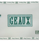 Canvas GEAUX  4X2"