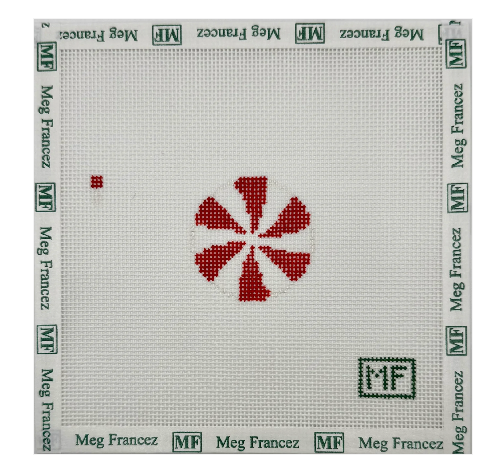 Canvas PEPPERMINT MINI     1.7X1.7"