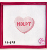 Canvas NDLPT HEART MINI  PS575   3.5X3"