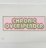 Canvas CHRONIC OVERSPENDER  PJS110  8X3
