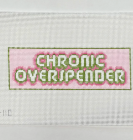 Canvas CHRONIC OVERSPENDER  PJS110  8X3