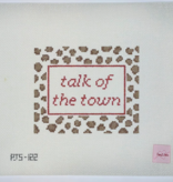 Canvas TALK OF THE TOWN    PJS122    6X5"