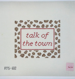 Canvas TALK OF THE TOWN    PJS122    6X5"
