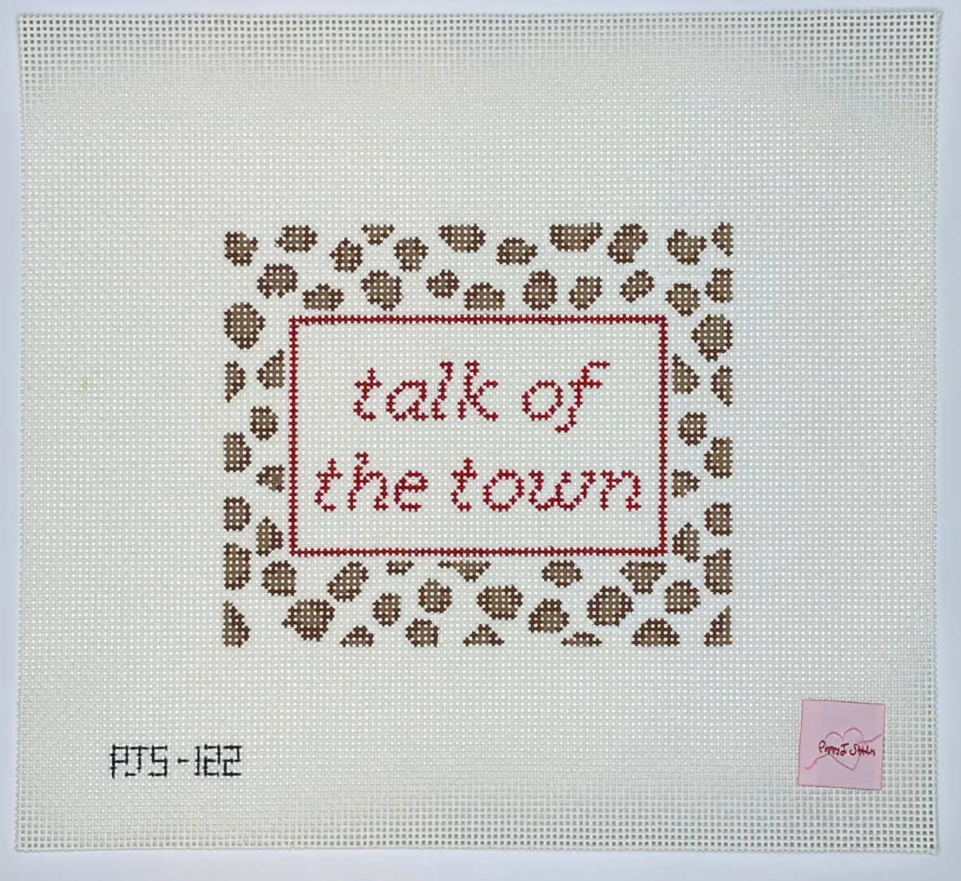 Canvas TALK OF THE TOWN    PJS122    6X5"