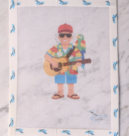 Canvas JIMMY BUFFET   3X5"
