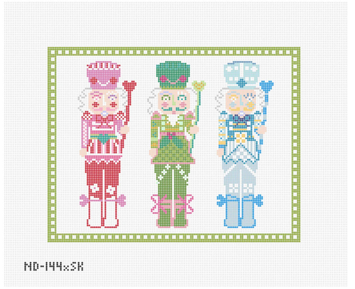 Canvas THREE NUTCRACKERS   ND144SK   8.5x11"
